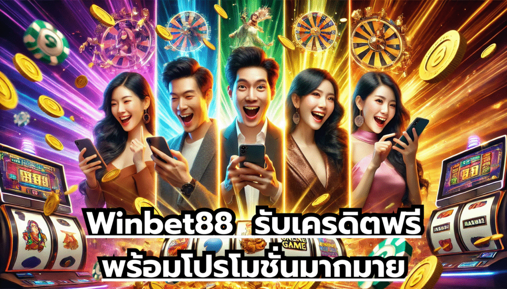 Winbet88 รับเครดิตฟรีพร้อมโปรโมชั่นมากมาย
