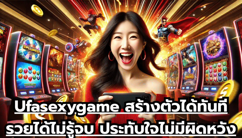 Ufasexygame สร้างตัวได้ทันที รวยได้ไม่รู้จบ ประทับใจไม่มีผิดหวัง