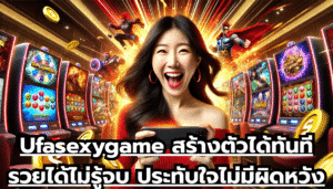 Ufasexygame สร้างตัวได้ทันที รวยได้ไม่รู้จบ ประทับใจไม่มีผิดหวัง