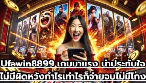 Ufawin8899 เกมมาแรง น่าประทับใจไม่มีผิดหวัง กำไรเท่าไรก็จ่ายจบไม่มีโกง