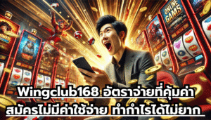 Wingclub168 อัตราจ่ายที่คุ้มค่า สมัครไม่มีค่าใช้จ่าย ทำกำไรได้ไม่ยาก ได้ไม่เว้นวัน ตอบโจทย์ได้ดี